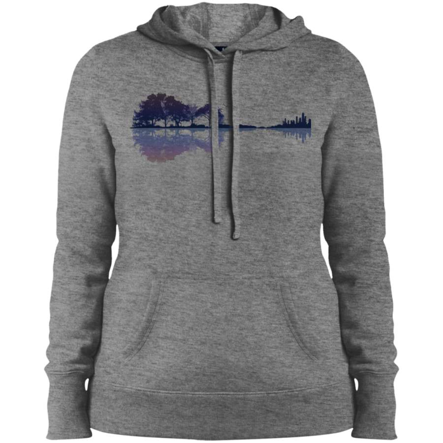 AGR NATURE GUITAR Ladies’ Pullover Hooded Sweatshirt