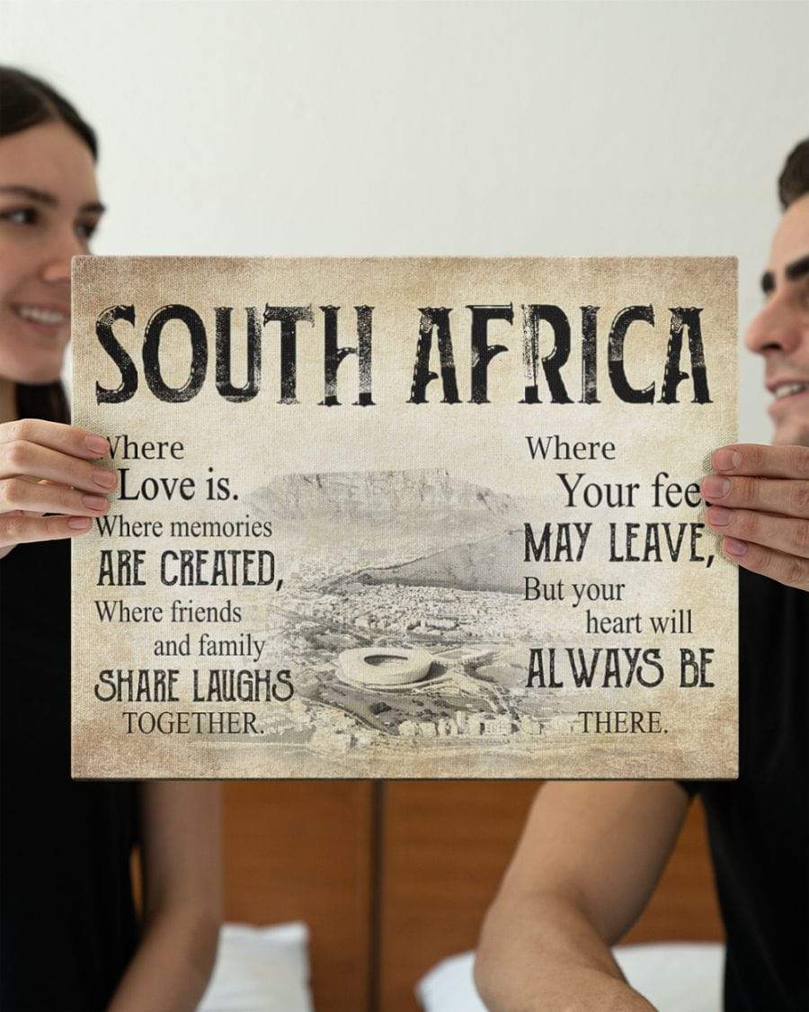 South African Where Love Is Canvas Wall Art Poster Print, Wall Art Canvas, Poster Canvas Wall Decor