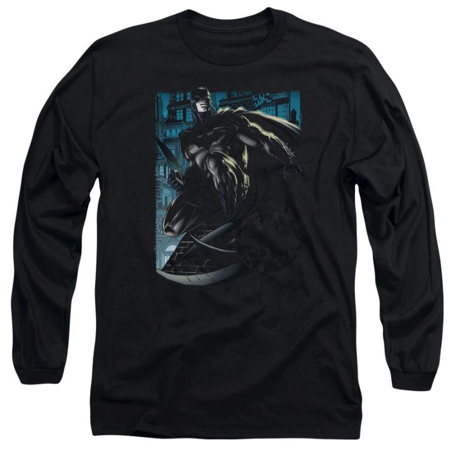 Batman – Knight Falls In Gotham Long Sleeve Adult 18/1