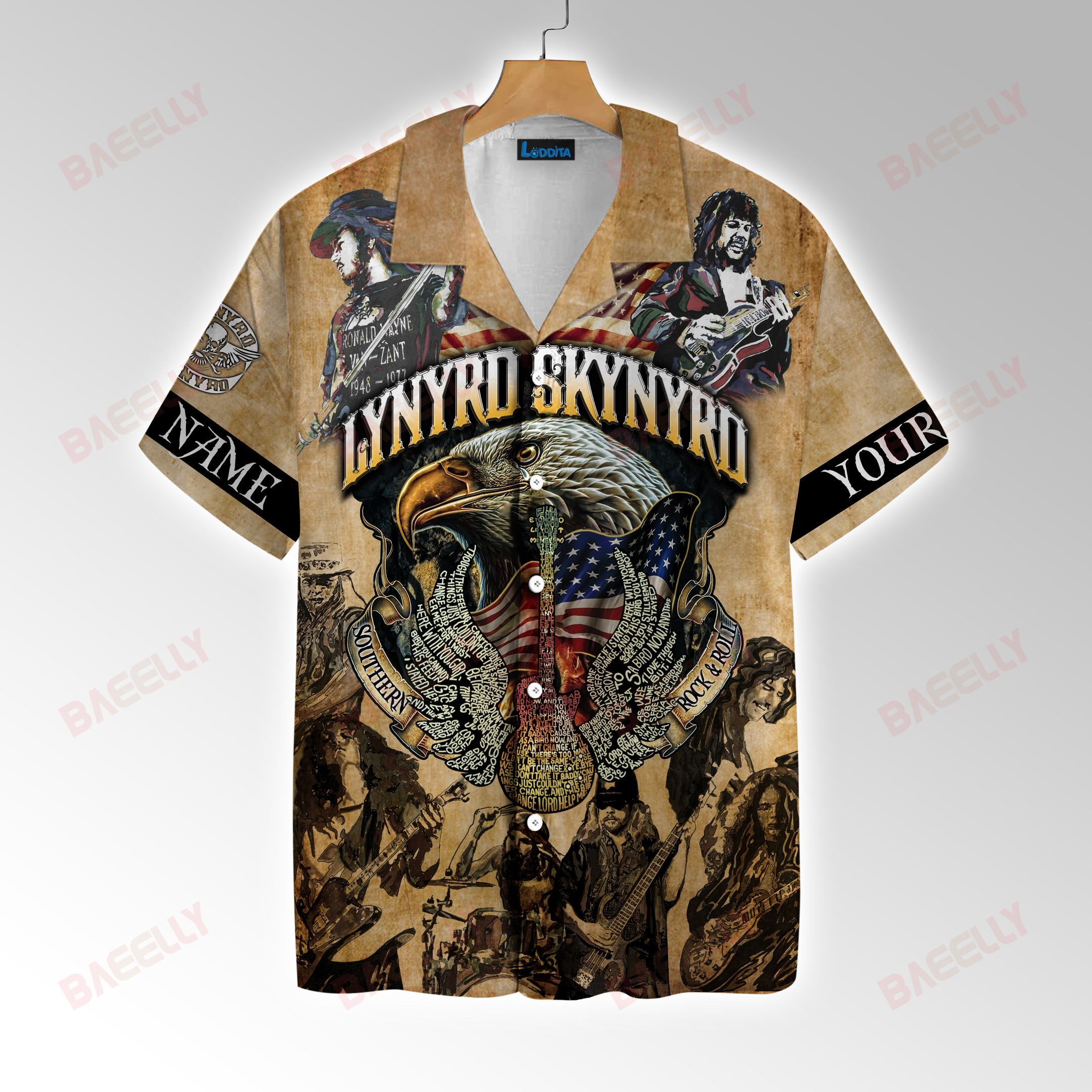 Lynyrd Skynyrd Hawaiian Shirts Ha82258