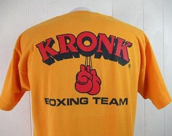 Vintage T Shirt, Kronk Gym T Shirt, Detroit T Shirt, Kronk Boxing T Shirt, Kronk Boxing Team, 1980s T Shirt, Vintage Clothing, 8295