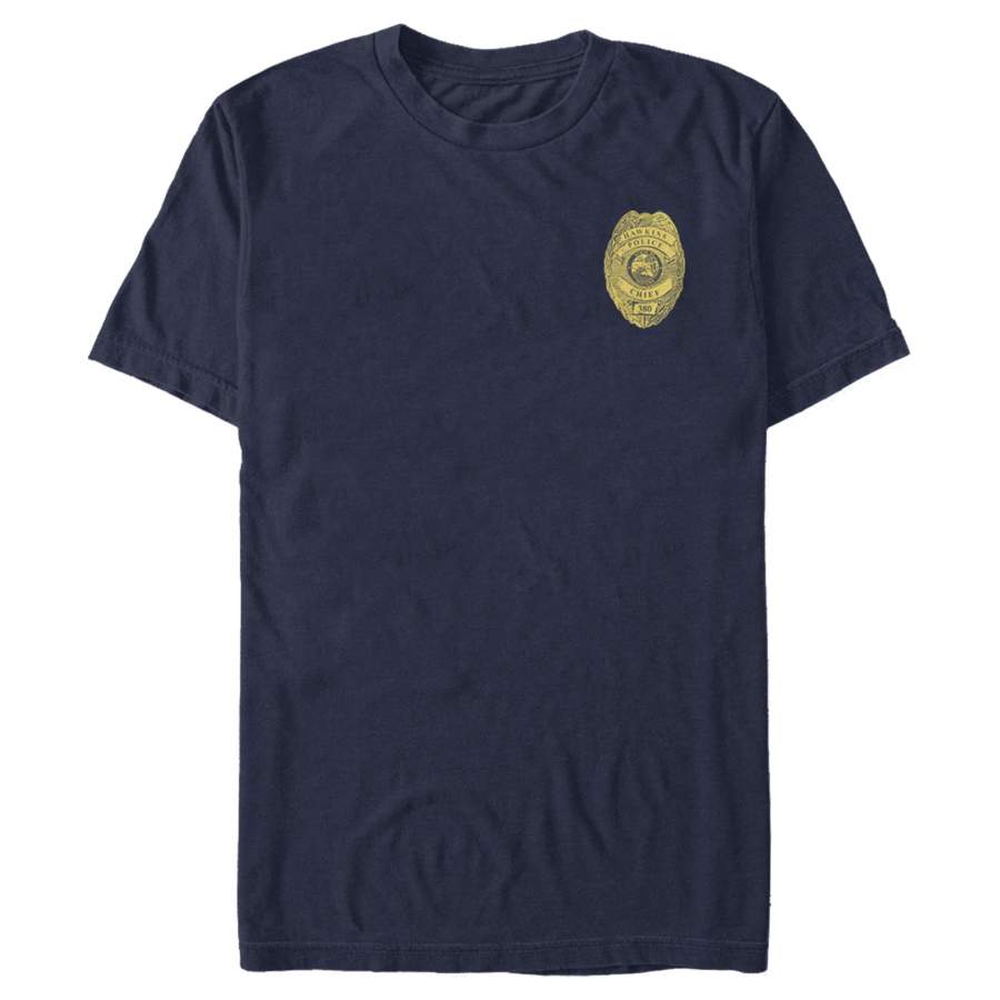 Stranger Things Men’s Hawkins Police Badge Costume  T Shirt