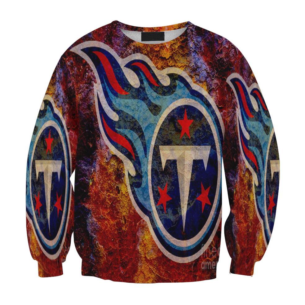 Tennessee Titans Emblem V19 Gift For Fan 3D Full Printing Sweatshirt