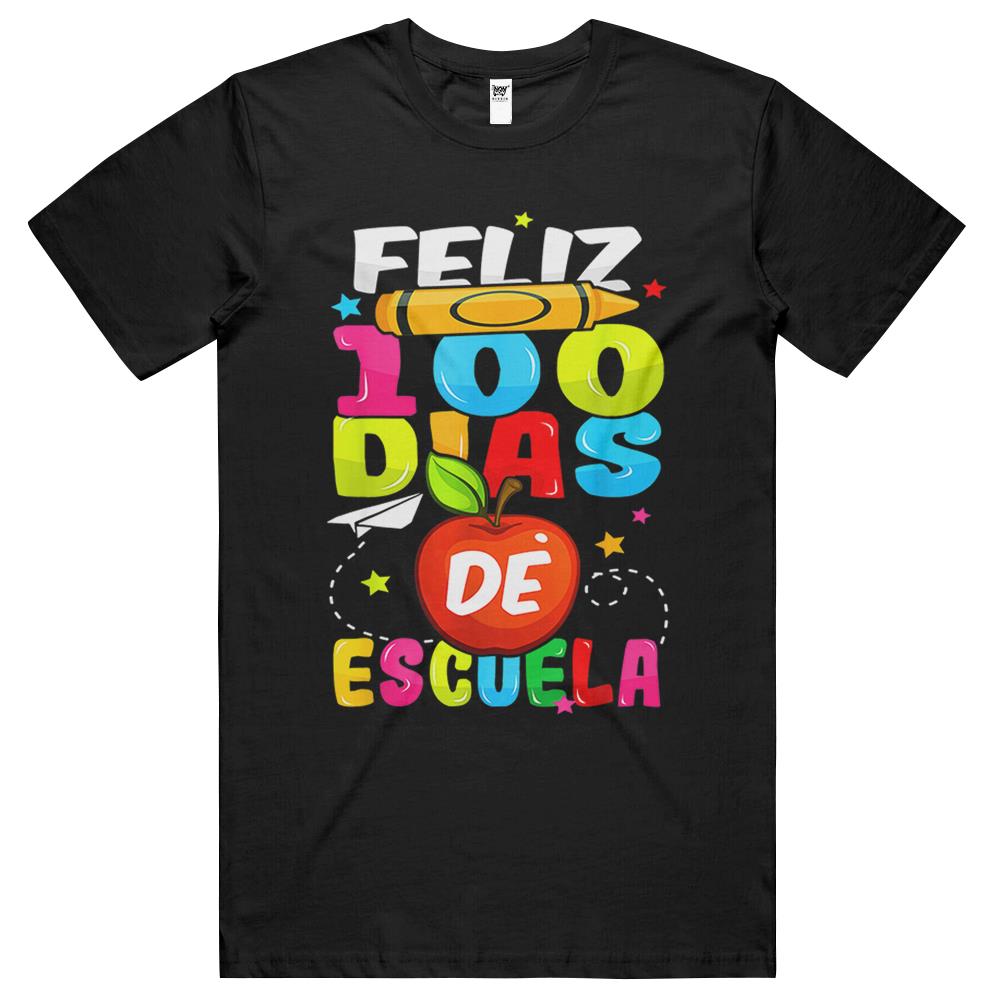 Feliz 100 Dias De Escuela Spanish Happy 100Th Day Of School T Shirts