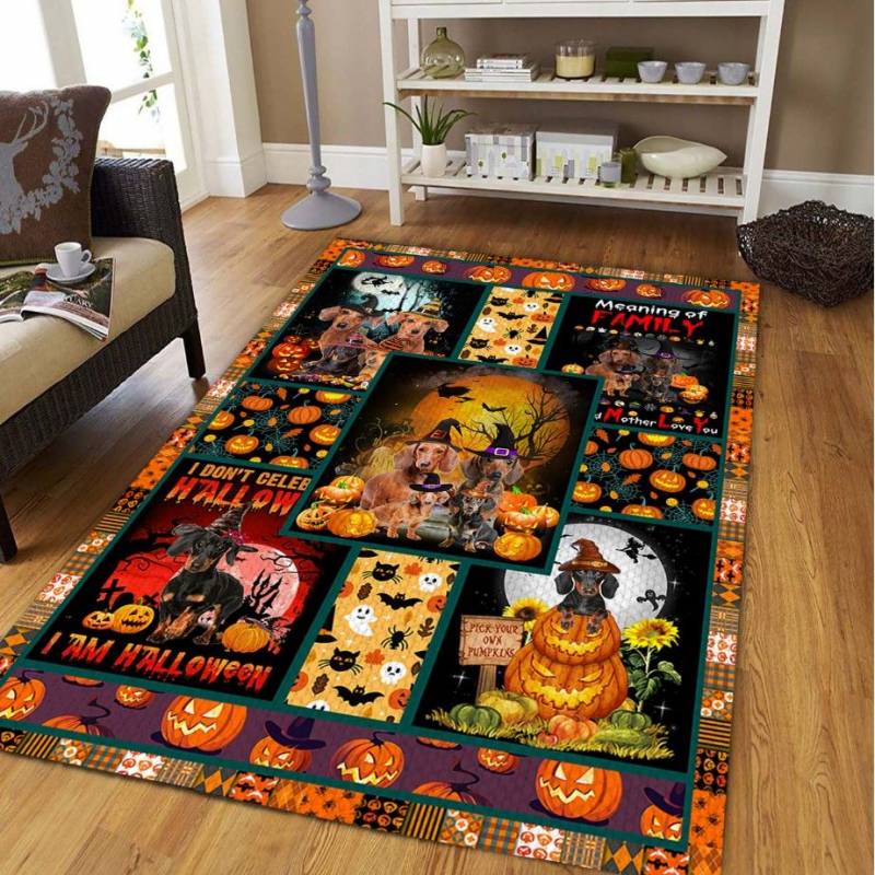 Dachshund Halloween D2408 Rectangle Rug