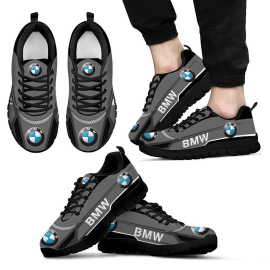 3D Printed Bmw Ttt-Nh Sneakers For Men & Women Ver2 (Black)