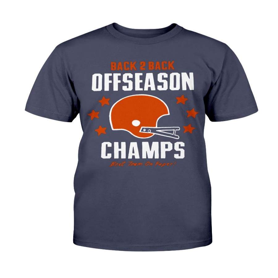 Cleveland Back 2 Back Offseason Champs Shirt – Cleveland Browns