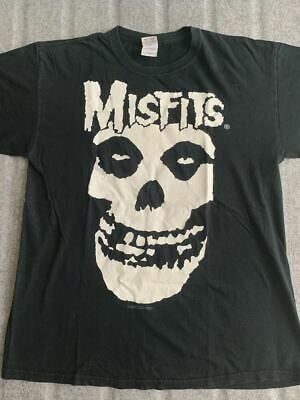 00s Miss Crimson Haunter Vintage T-shirt Danzig Metallica Scull 4574