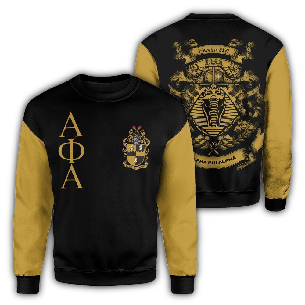 Fraternity Sweatshirt – Royal Alpha Phi Alpha Crewneck Sweatshirt