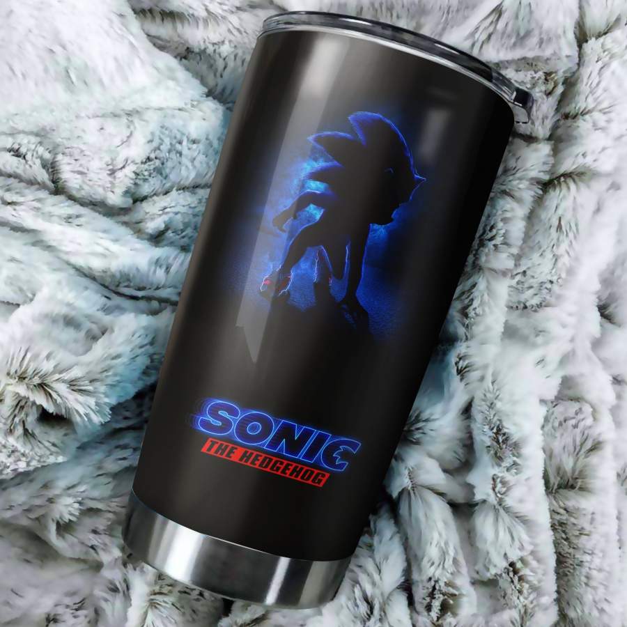 Sonic The Hedgehog Cool  – Perfect Gift  Traveling Mugs Insulated Stainless Steel Tumbler Cup