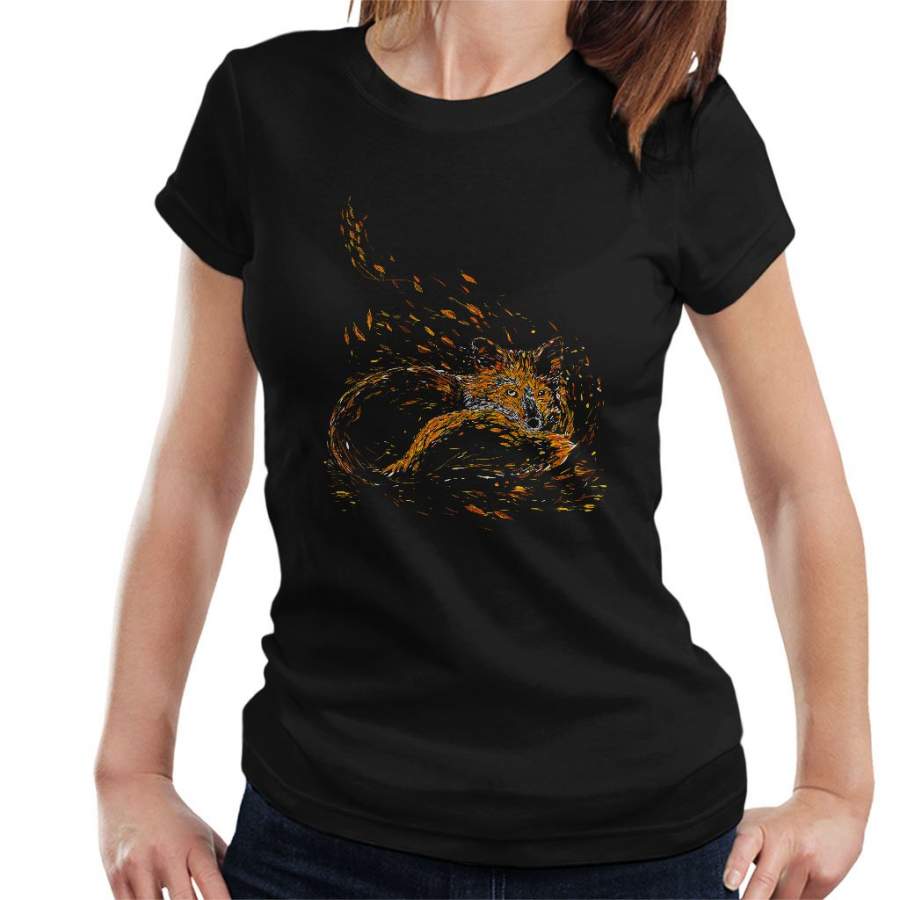 Cameo Fox Leaves Women’s T-Shirt