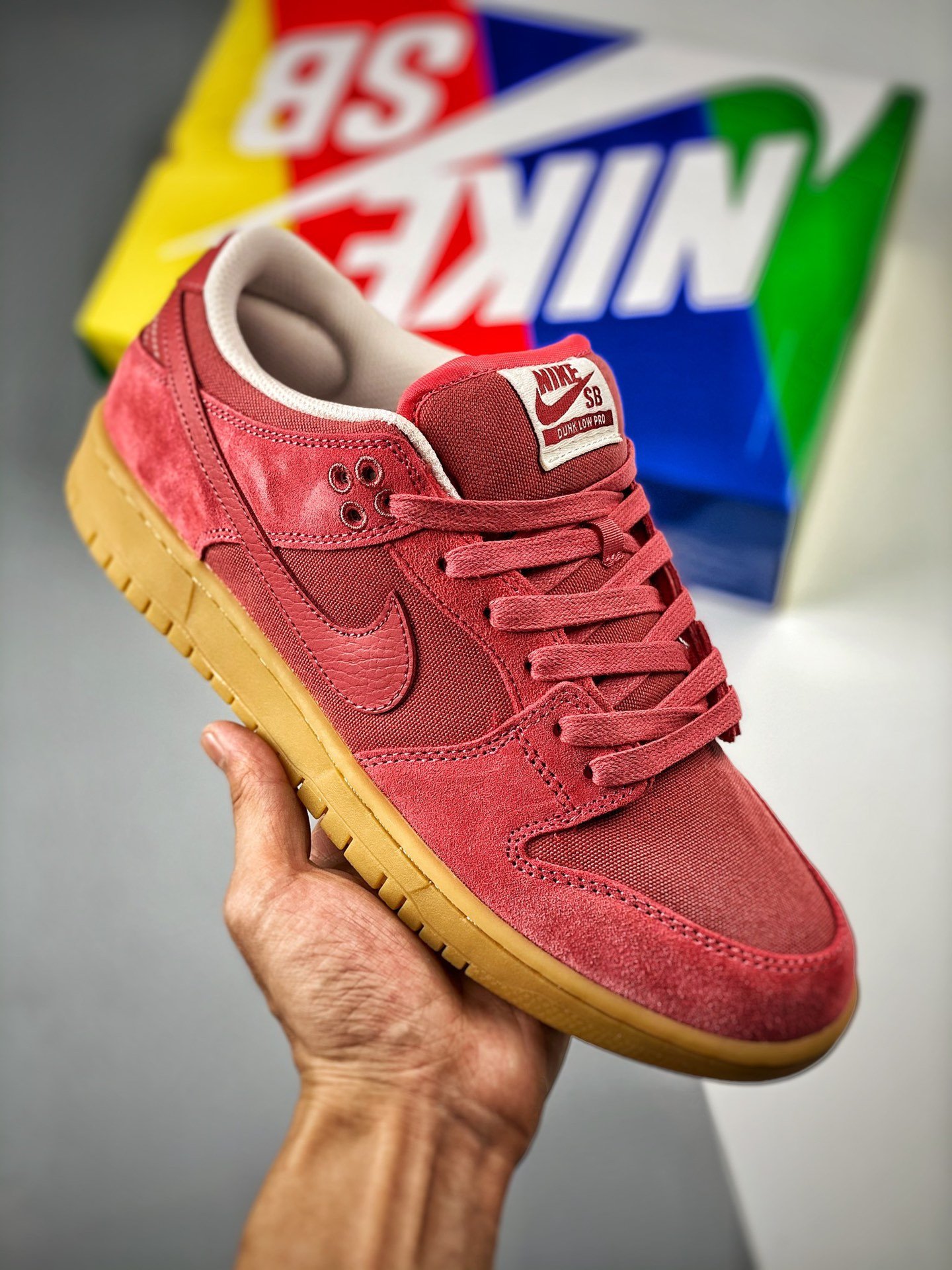 Nike SB Dunk Low Adobe Red Gum DV5429-600 5339131