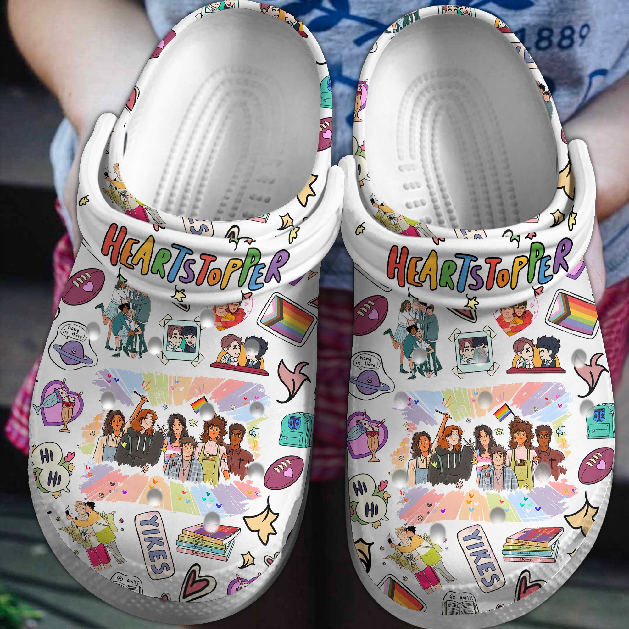 Heartstopper Tv Series Crocss Clogs For Men Women And Kid Ht1706381106