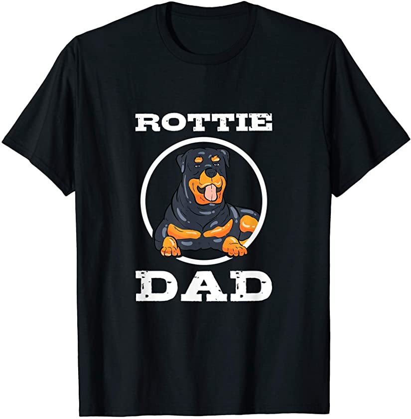 Rottweiler Daddy Rottie Dad American Dog Owner Puppy Daddy T-Shirt