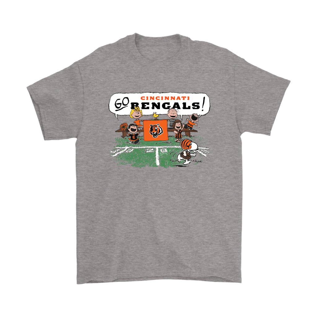 Shop from 1000 unique The Peanuts Cheering Go Snoopy Cincinnati Bengals Shirts