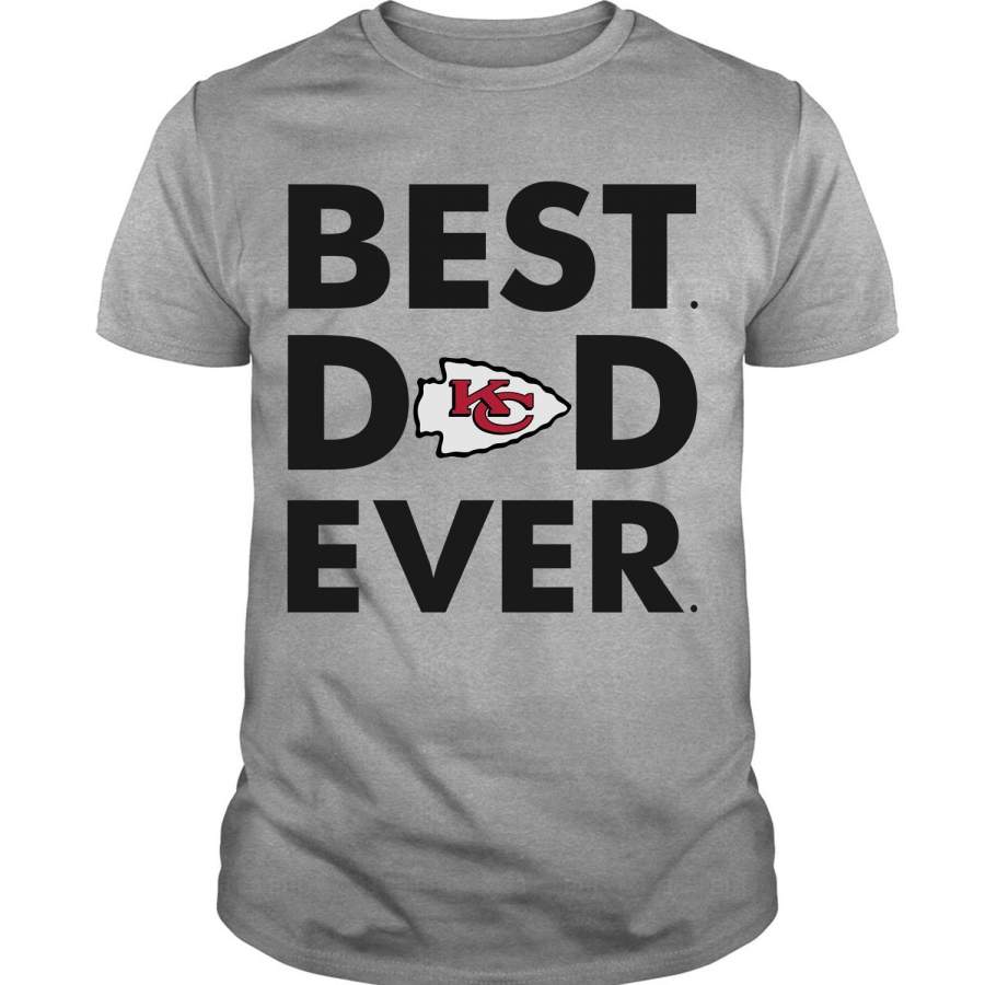 Kansas City Chiefs Logo T Shirt, Best Dad Ever T Shirt