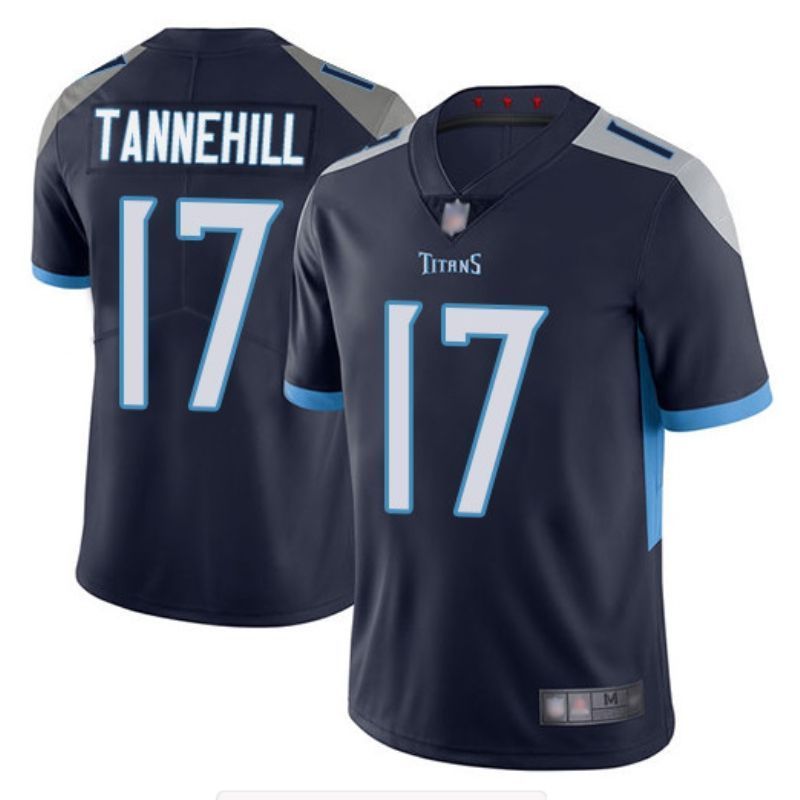 Tennessee Titans Ryan Tannehill #17 NFL 2020 Navy Jersey