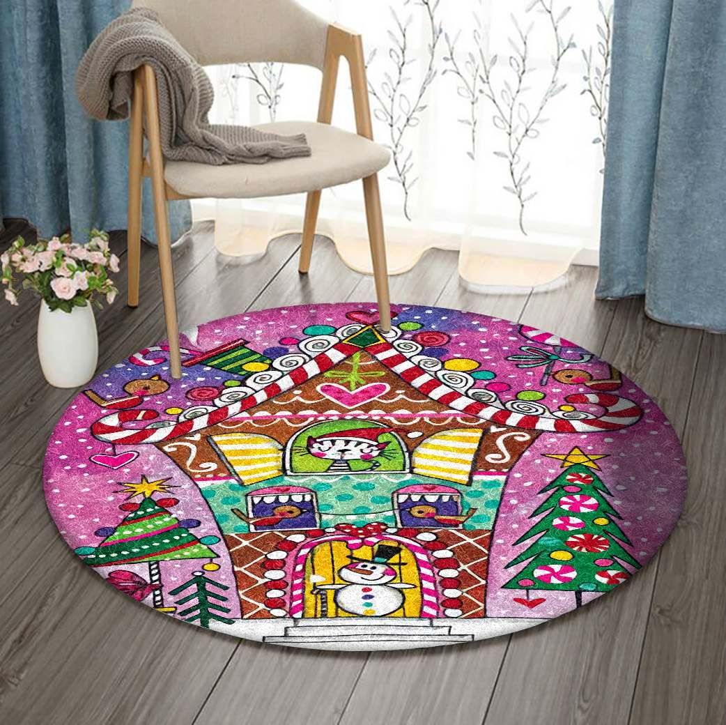 Candy House NT1610043RR Round Rug BEVR3107