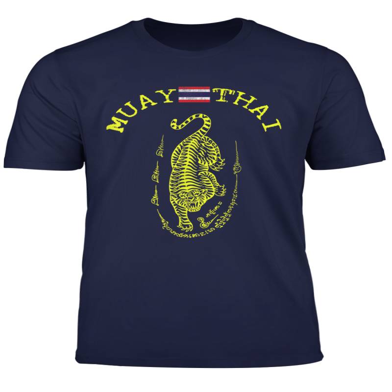 Awesome Muay Thai Kickboxing Tiger Sak Yant T Shirt