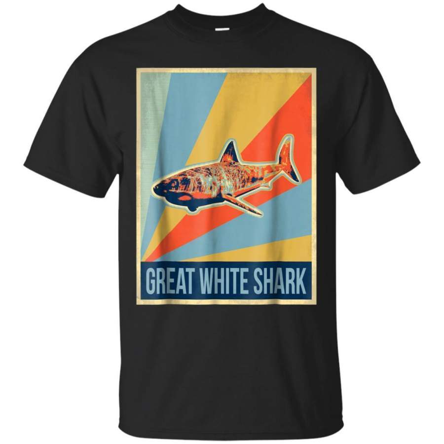 AGR Vintage Great White Shark T Shirt Jaq T-shirt