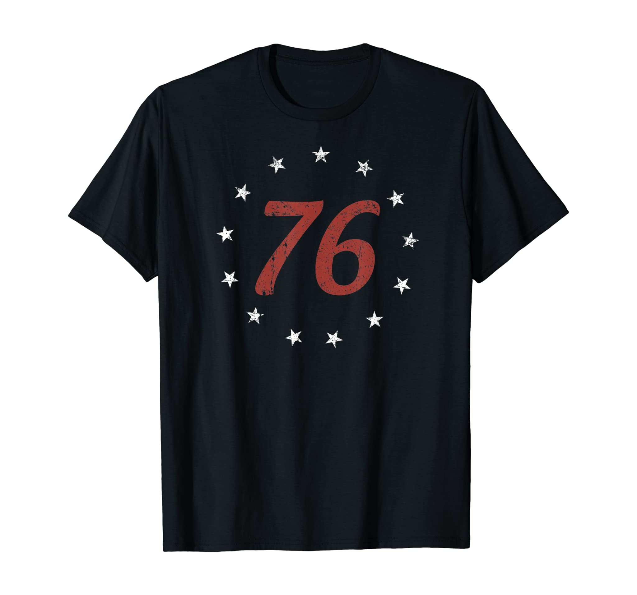 Retro 4th of July Independence Day The Spirit 76 T-Shirt