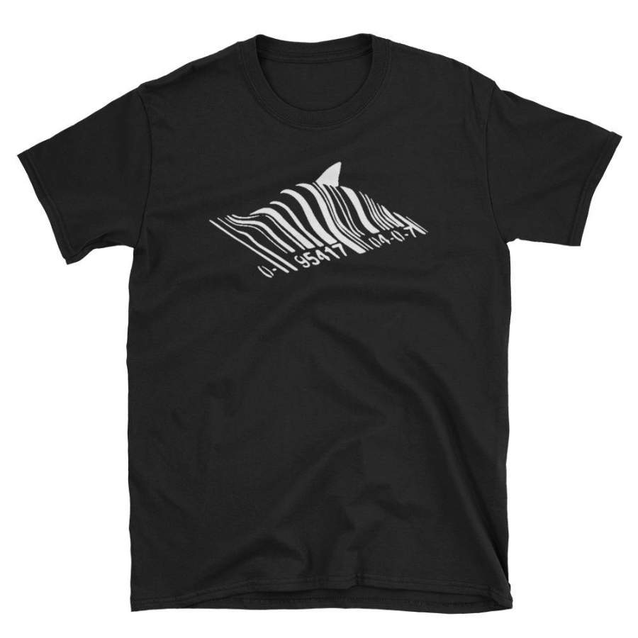 Shark Barcode! Banksy Inspired T-Shirt