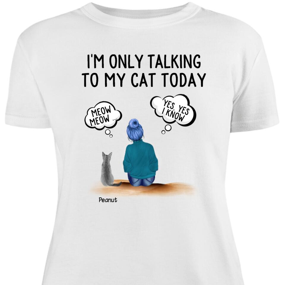 Taking To Cats – Perrsonalized Cusstom Women Shirt, Funny Gift For Cat Lover – Trending Personalized