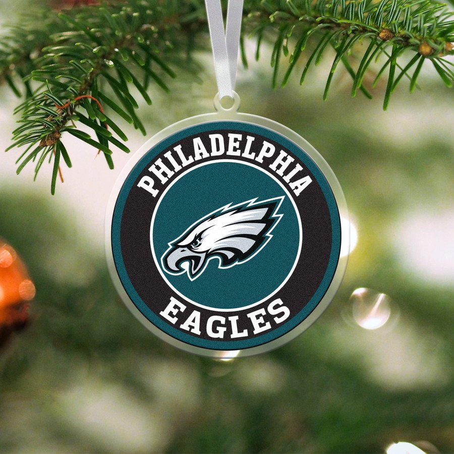 Philadelphia Eagles Football Team Logo Ornament