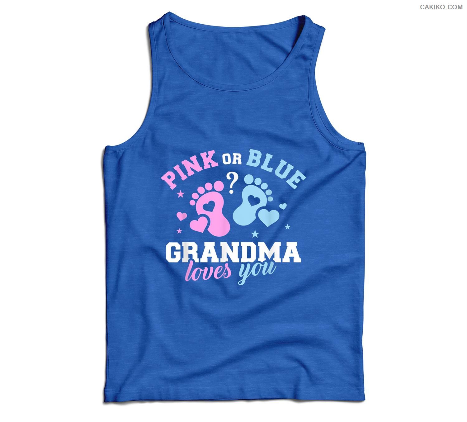 Gender Reveal Grandma Men Tank Top