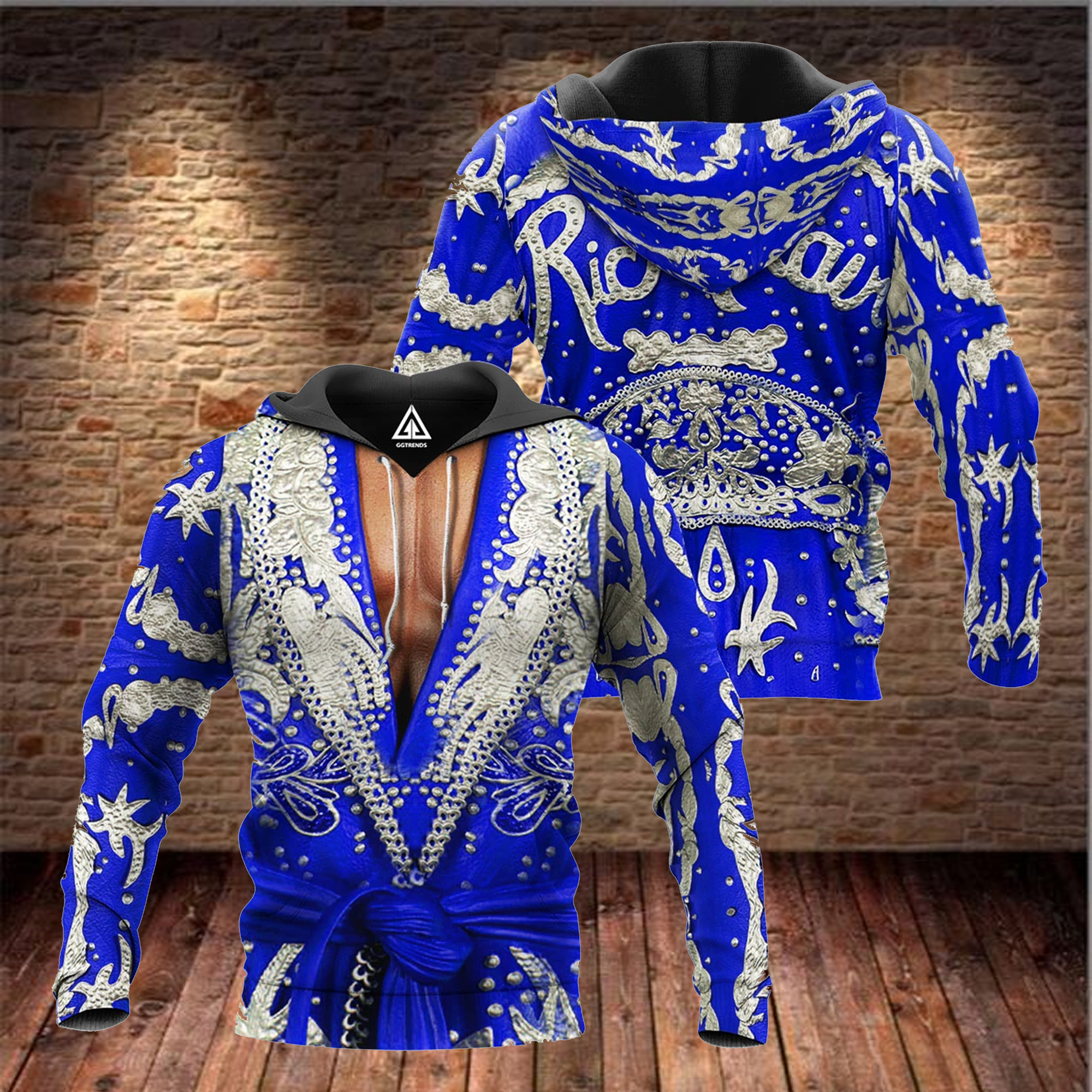 The Nature Boy Blue Robe 3D All Over Print | For Men & Women | Adult | Ht9994