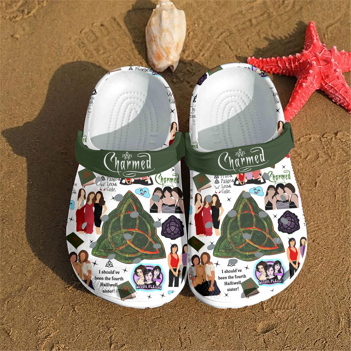 Charmed TV Series Crocs Crocband Clogs Shoes Comfortable For Men Women and Kids