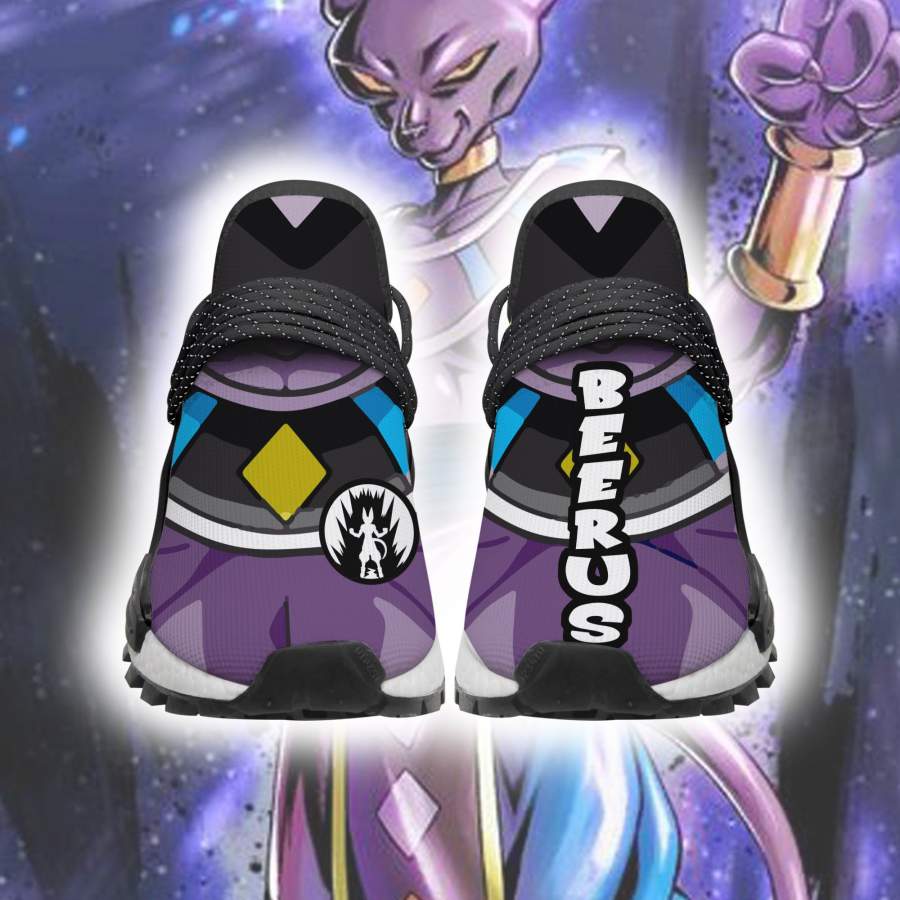 DB Beerus NMD Sneakers Sporty Dragon Ball Super Anime Shoes