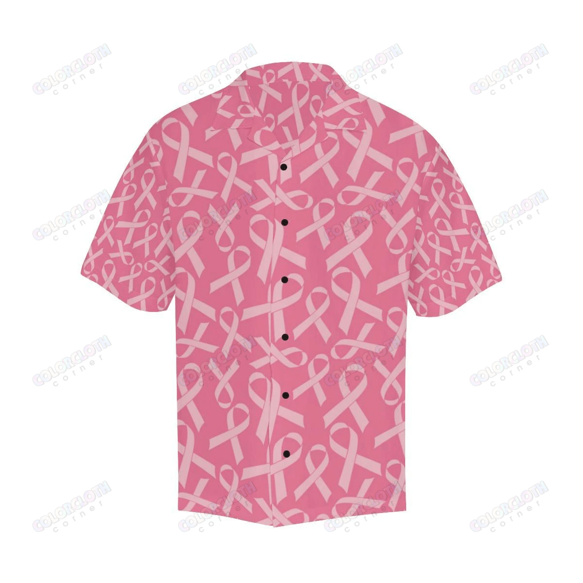 Pink Ribbon Themed Hawaii Shirt Ha92197