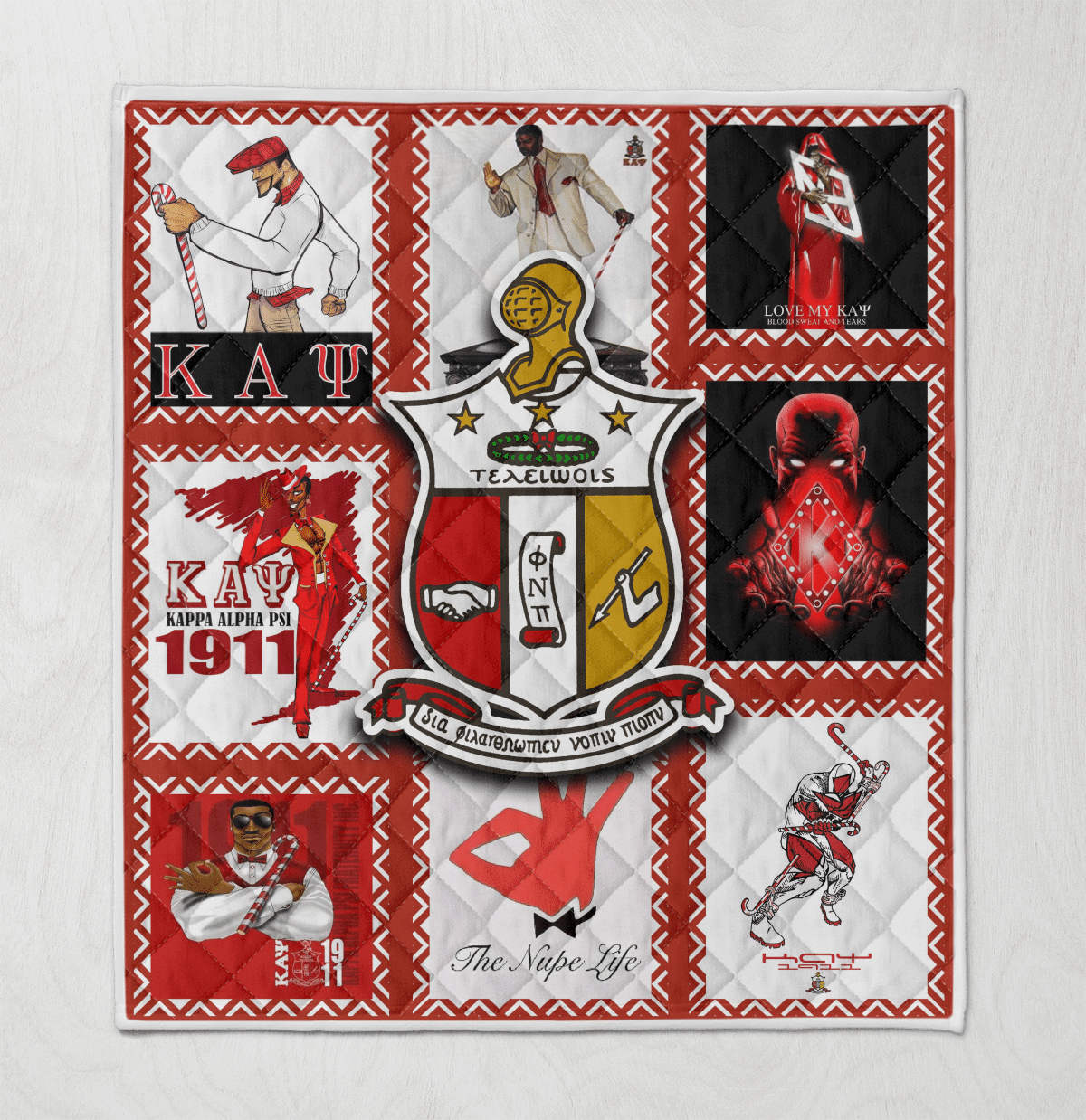 Kappa Alpha Psi Quilt Blanket Wq2609488