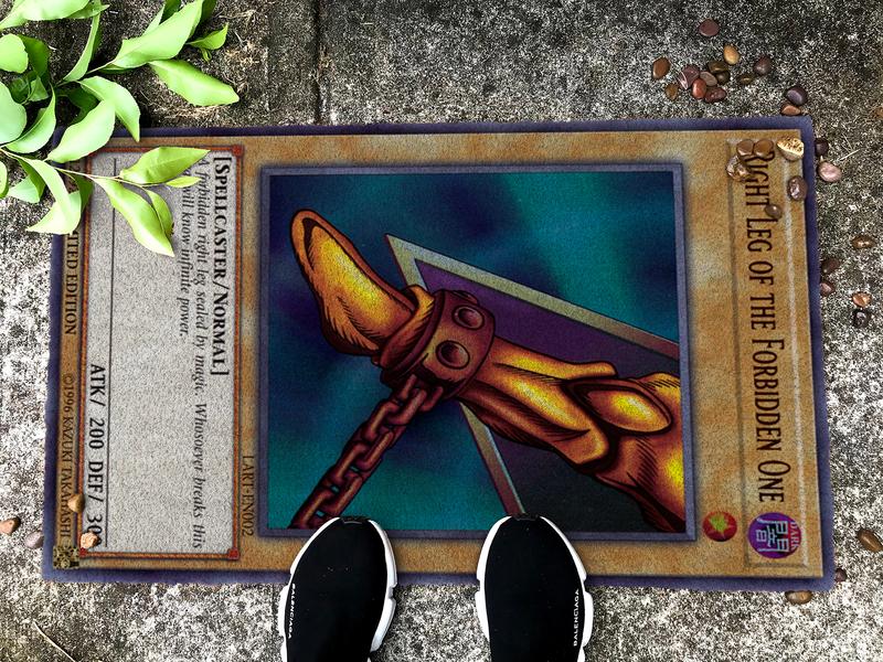 The Right Leg Of Exodia Rug โ Best Gift For Yugi-Oh Fan
