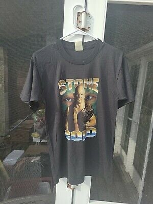 Vintage Stone Cold Wwf Bootleg Rap T Shirt 90s Screen Stars S Nos Wrestling Wcw 2010