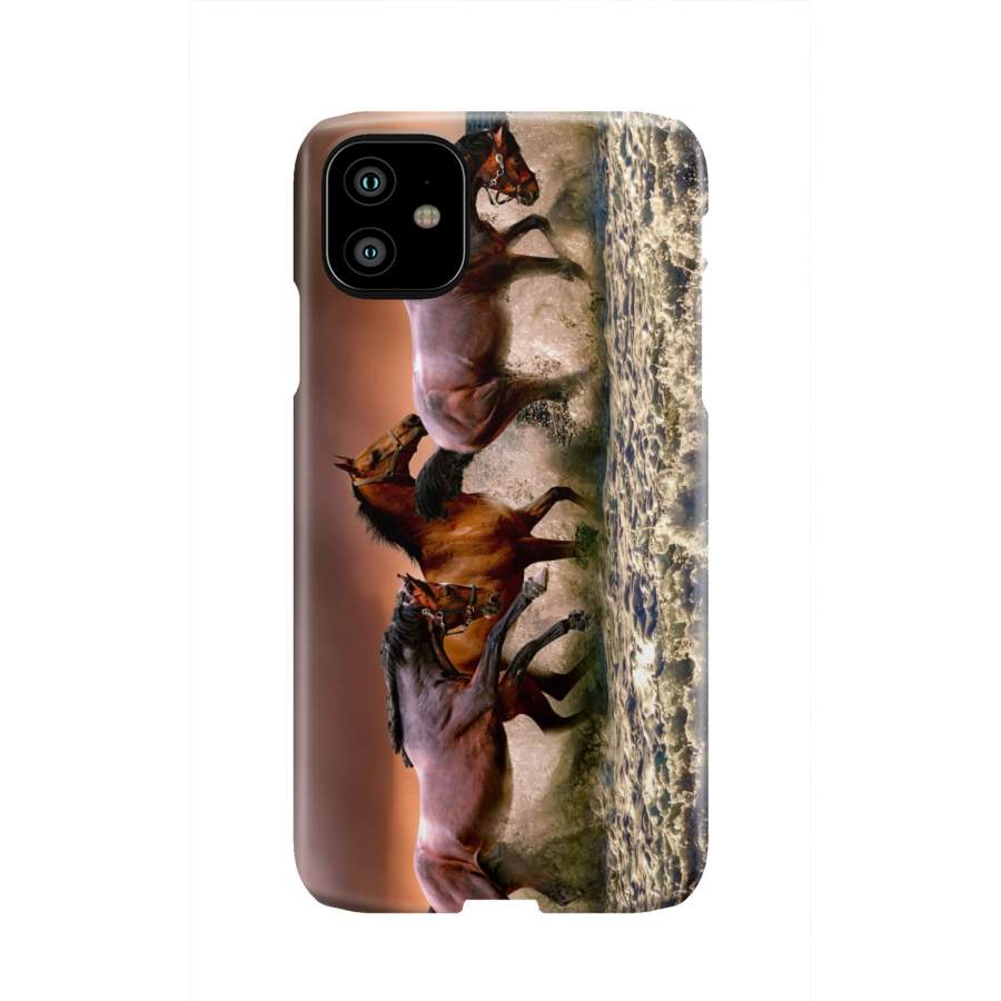 Triple Horse Phone Case