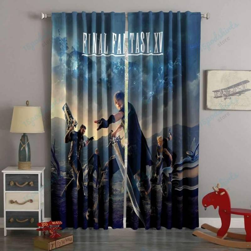 3D Printed Final Fantasy XV Style Custom Living Room Curtains