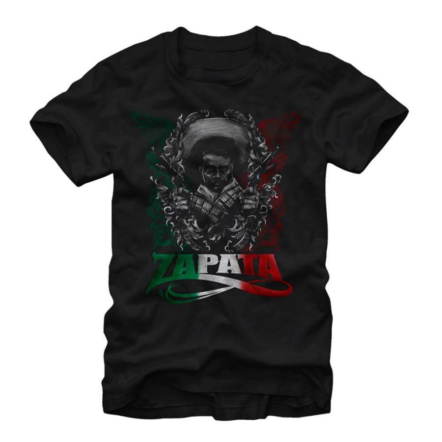 Aztlan Men’s Zapata  T Shirt Black