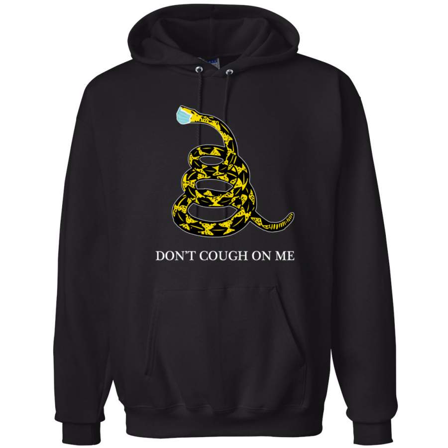 Don’t Cough On Me Classic USA Snake Virus Logo Pop Culture Hooded Sweatshirt Graphic Hoodie