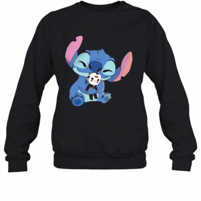 Stitch Hug Halloween Michael Myers Sweatshirt – Walmugs