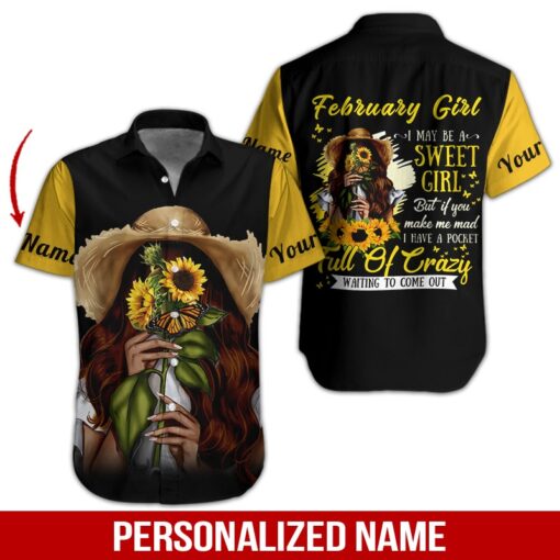 February Girl Custom Hawaiian Shirt | For Men & Women | Hn1506