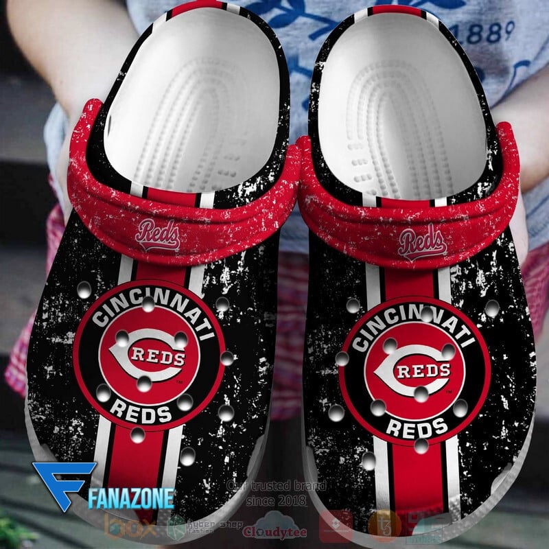 Cincinnati Reds MLB Sport Crocs Clogs Crocband Shoes Comfortable For Men Women and Kids