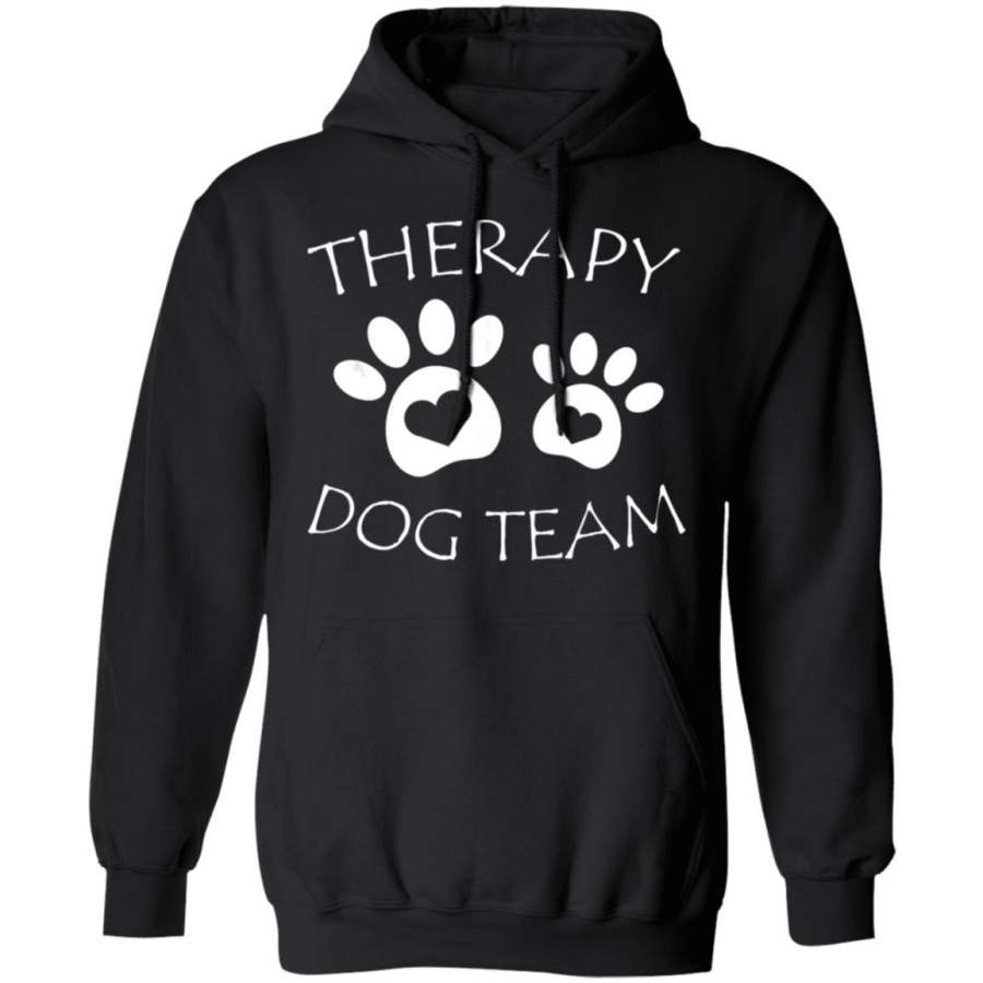 Therapy Dog Team Group Animal Assisted Therapy Hoodie