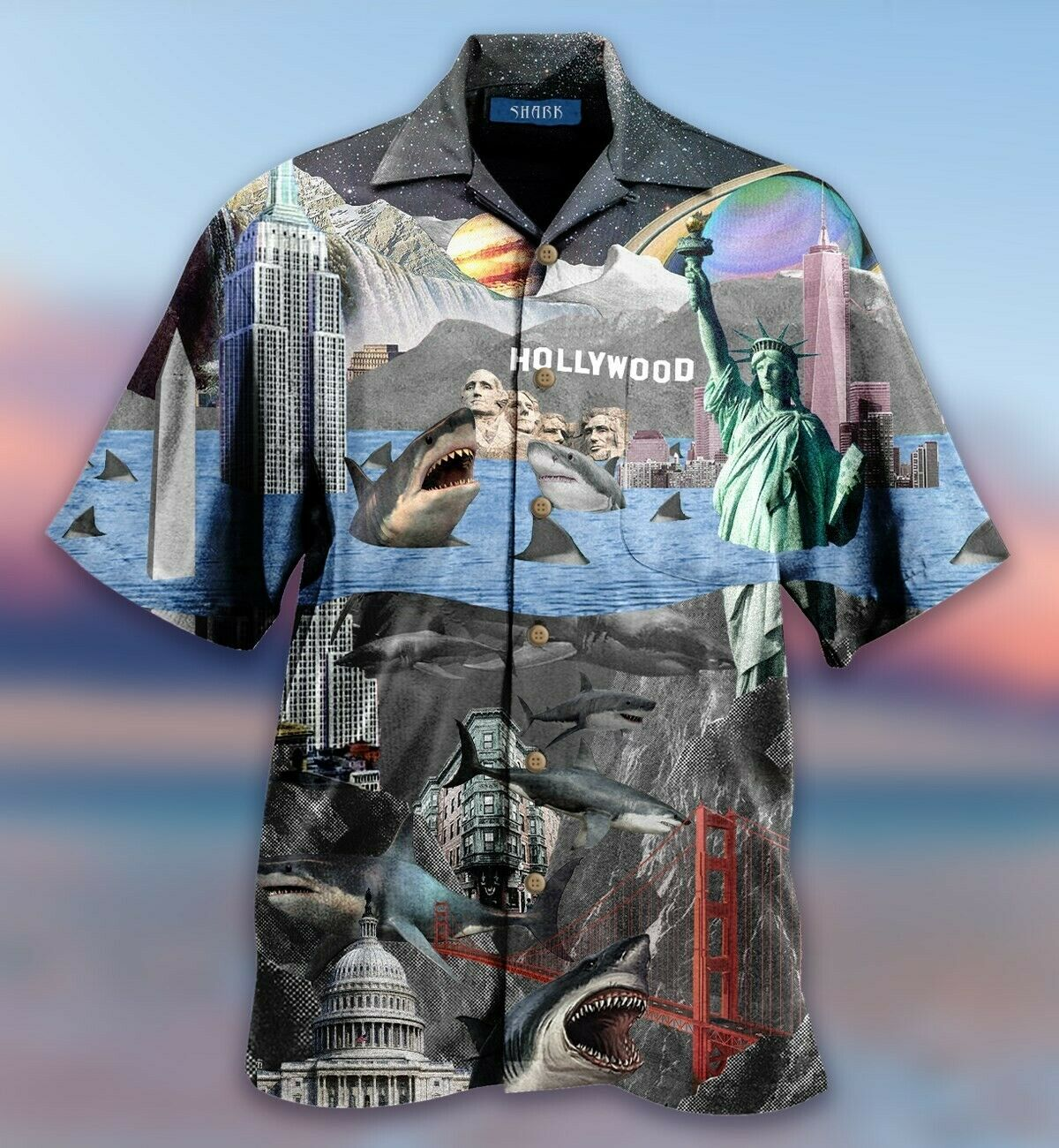 Sharks Will Become King Hawaiian Shirt Pre12362