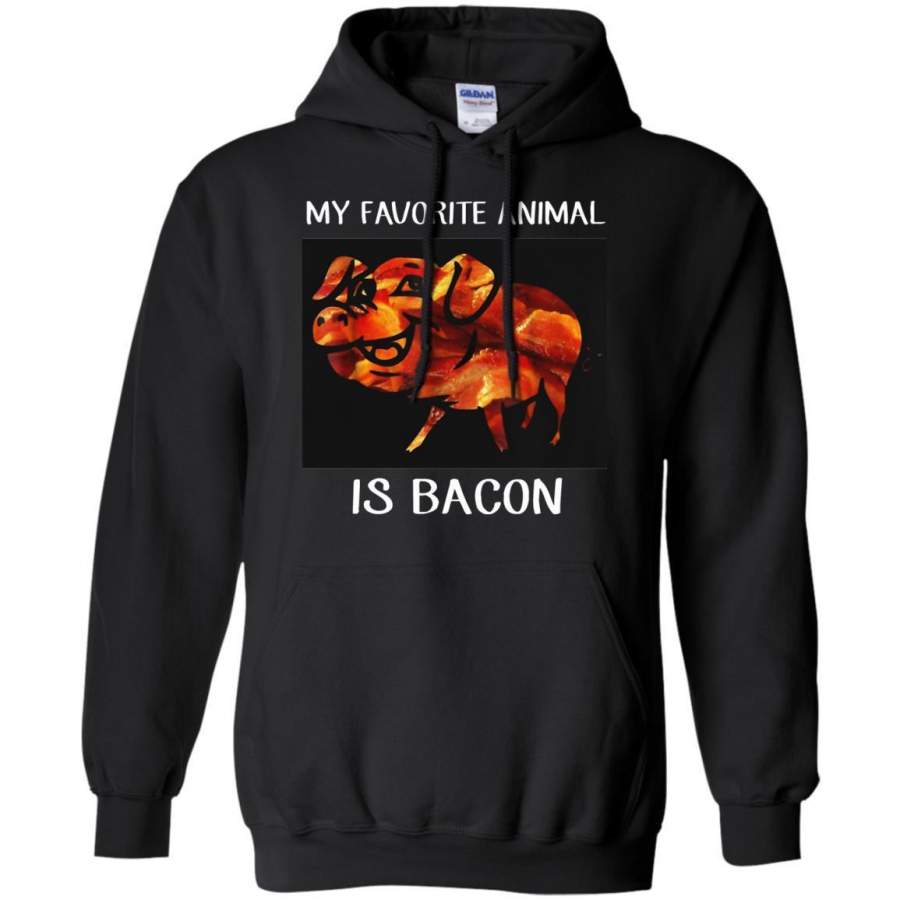 AGR My Favorite Animal Is Bacon Shirt Hoodie