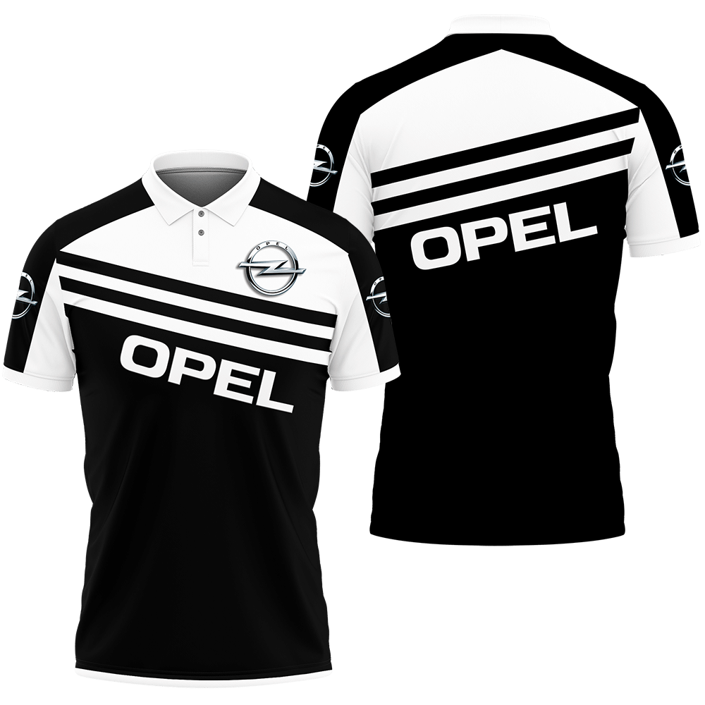 3D Printed Opel TTT-VA Polo Shirt Ver 2 (White)