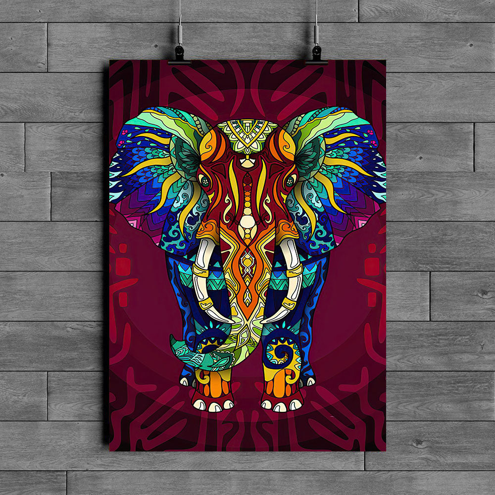 Elephant Poster Hi041104Pt - Poster Art Design