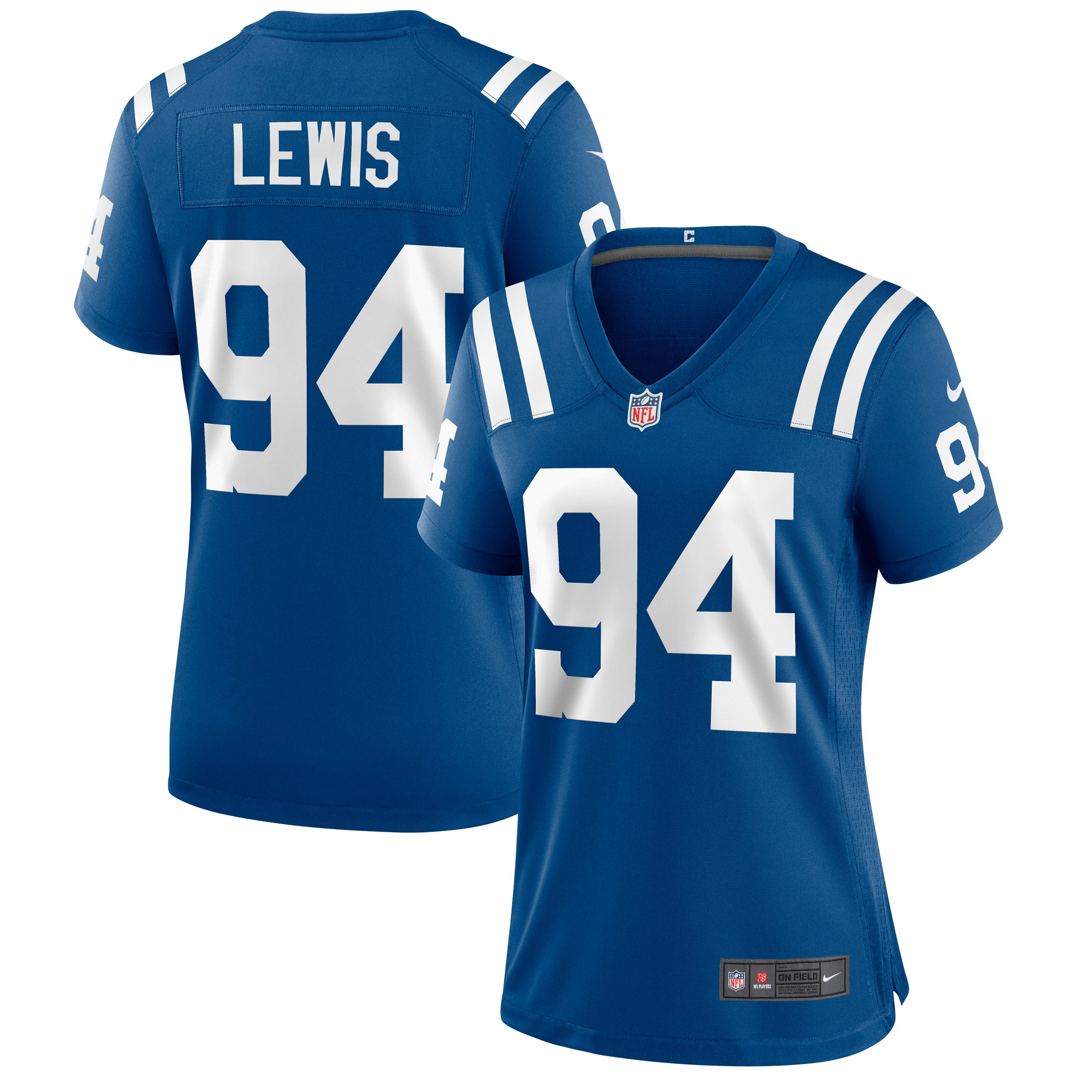 Tyquan Lewis Indianapolis Colts Womens Game Jersey – Royal NFL