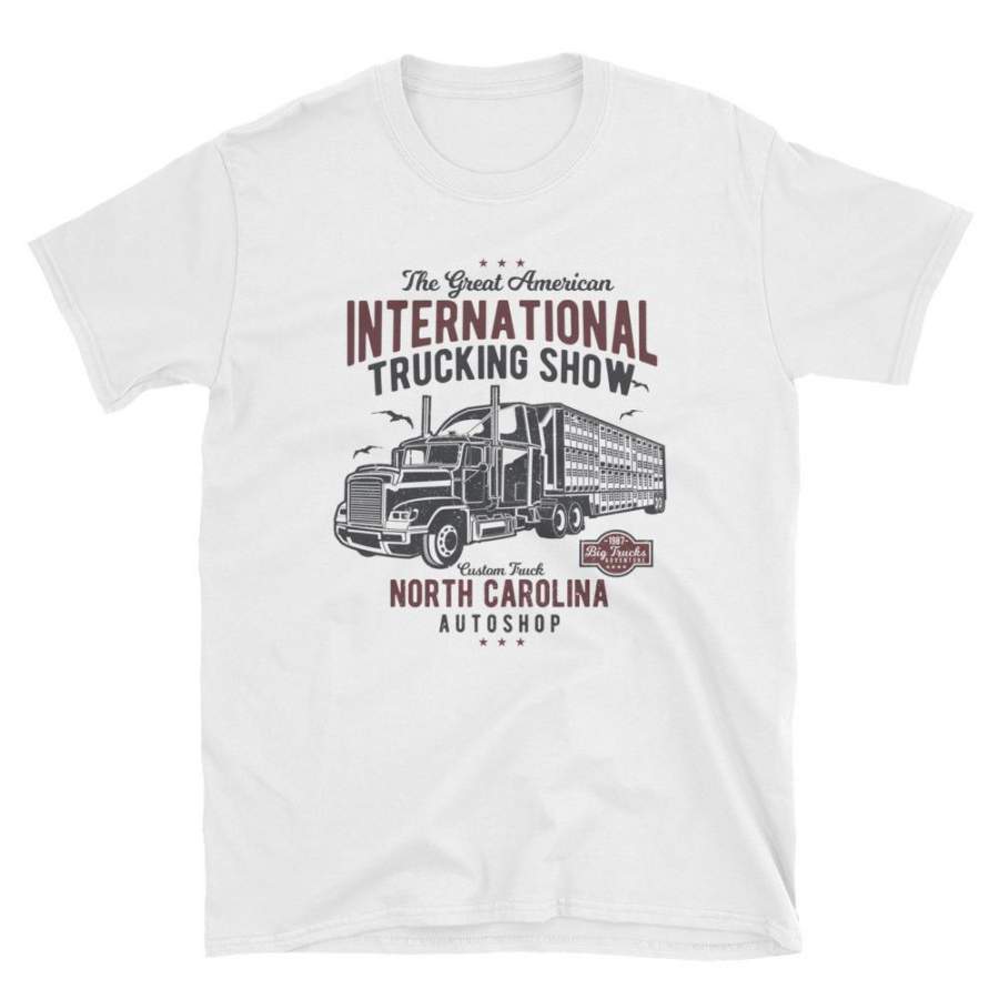 The Great American International Trucking Show Vintage Poster T-Shirt